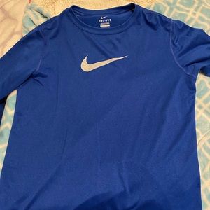 blue long sleeve